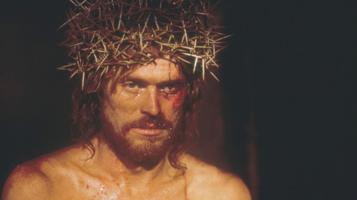 Уиллем Дефо в образе Иисуса Христа («Последнее искушение Иисуса Христа», 1988 год)