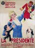 Постер «La présidente»