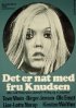 Постер «Det er nat med fru Knudsen»