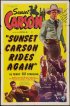 Постер «Sunset Carson Rides Again»