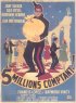 Постер «Cinq millions comptant»