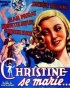 Постер «Christine se marie»
