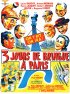 Постер «Трехдневная попойка в Париже»