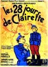 Постер «Les vingt-huit jours de Clairette»