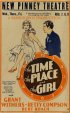 Постер «The Time, the Place and the Girl»
