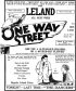 Постер «One Way Street»