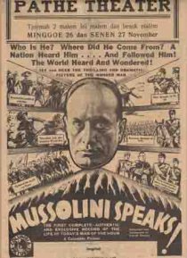 «Муссолини говорит!»