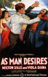 Постер «As Man Desires»