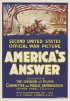 Постер «America's Answer»