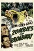 Постер «Зомби на Бродвее»