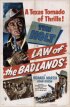 Постер «Law of the Badlands»