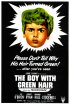 Постер «Мальчик с зелеными волосами»
