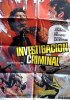 Постер «Investigación criminal»