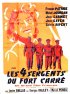 Постер «Les quatre sergents du Fort Carré»