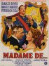Постер «Мадам де…»