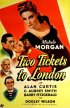 Постер «Два билета в Лондон»