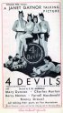 Постер «Четыре дьявола»