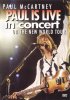Постер «Paul McCartney Live in the New World»