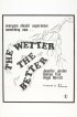 Постер «The Wetter the Better»