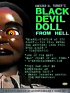 Постер «Чёрная дьявольская кукла из ада»