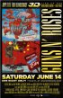 Постер «Guns N' Roses Appetite for Democracy 3D Live at Hard Rock Las Vegas»
