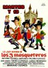 Постер «Безумная история трёх мушкетёров»