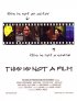 Постер «This Is Not a Film»