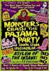 Постер «Монстры разносят пижамную вечеринку»