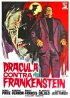 Постер «Дракула против Франкенштейна»