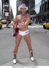 «The Naked Cowboy»