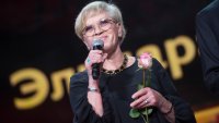 Кожевникова, Бондарчук, Пересильд на вручении премии «Ника»