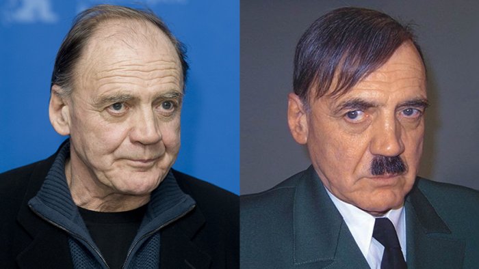 Бруно Ганц, 2009 год / Кадр из фильма «Бункер»