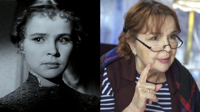 Тамара Семина в фильме «Воскресение», 1960 год / в сериале «Королева Марго», 2017 год