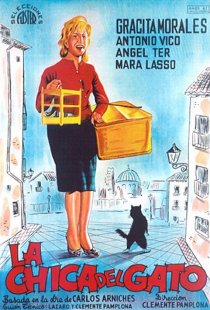 «La chica del gato»