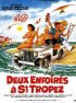 Постер «Deux enfoirés à Saint-Tropez»
