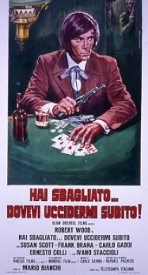 «Hai sbagliato... dovevi uccidermi subito!»