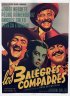 Постер «Los tres alegres compadres»