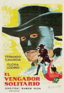 «El aguila negra en «El vengador solitario»»