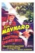 Постер «Lightning Strikes West»