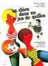 Постер «Un chien dans un jeu de quilles»
