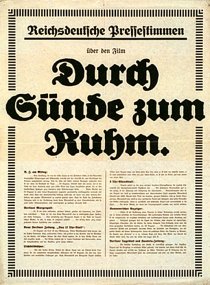 «Der Demütige und die Tänzerin»