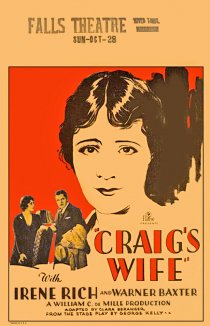 «Craig's Wife»