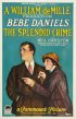 Постер «The Splendid Crime»