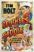 Постер «Brothers in the Saddle»