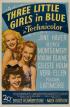 Постер «Three Little Girls in Blue»
