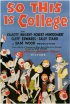 Постер «So This Is College»