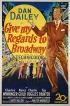 Постер «Give My Regards to Broadway»