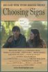 Постер «Choosing Signs»