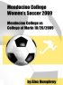 Постер «Mendocino College vs College of Marin Soccer 10/20/2009»
