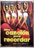 Постер «Una canción para recordar»
